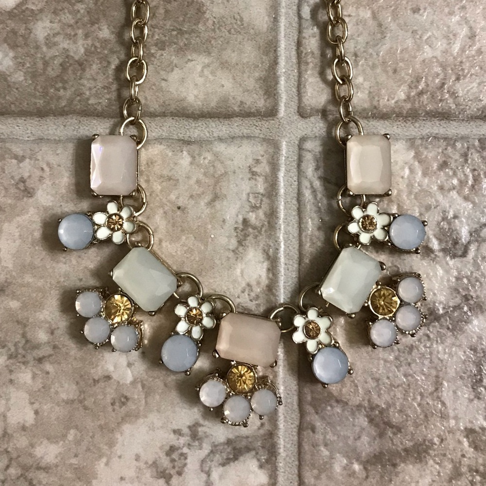 Gold and Pastel Necklace